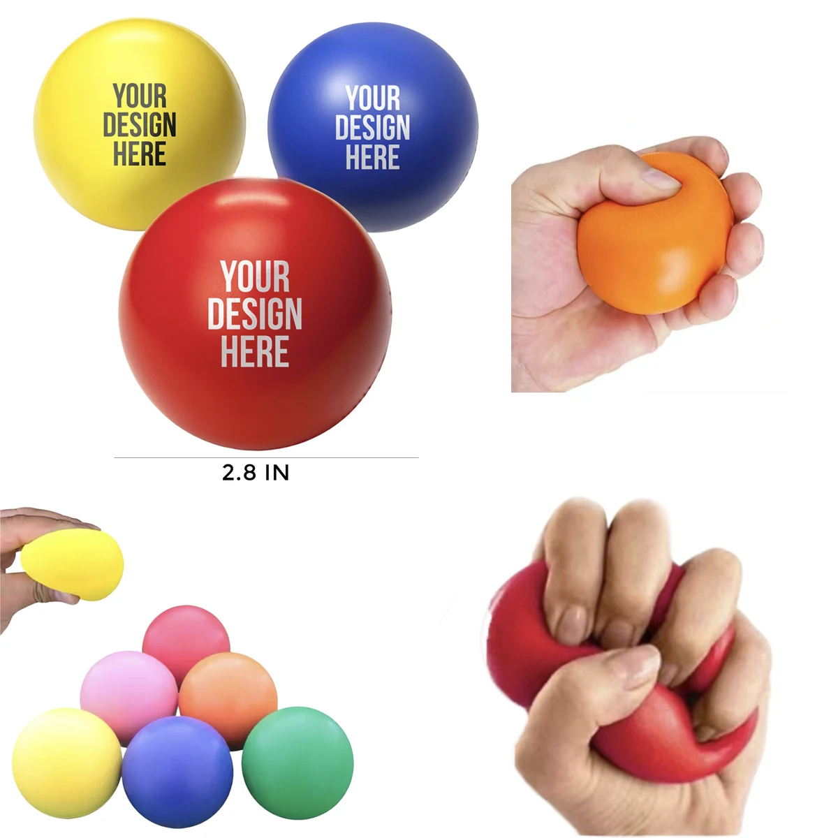 MOQ 10 PCS Versatile Stress Ball 1