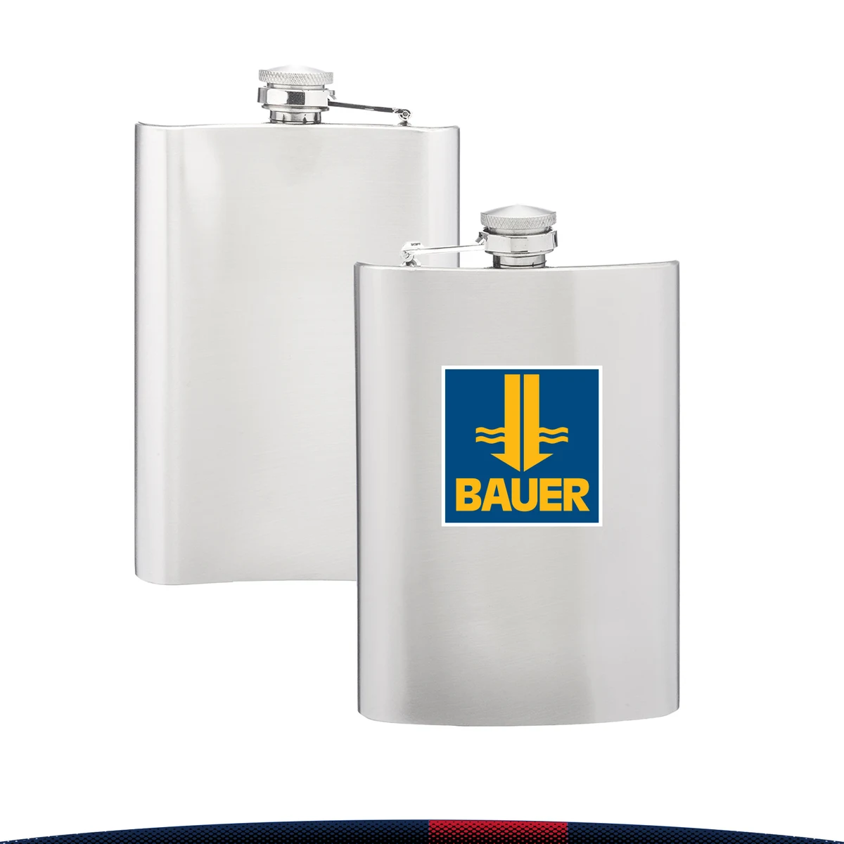 9 oz. Juad Hip Flasks 1