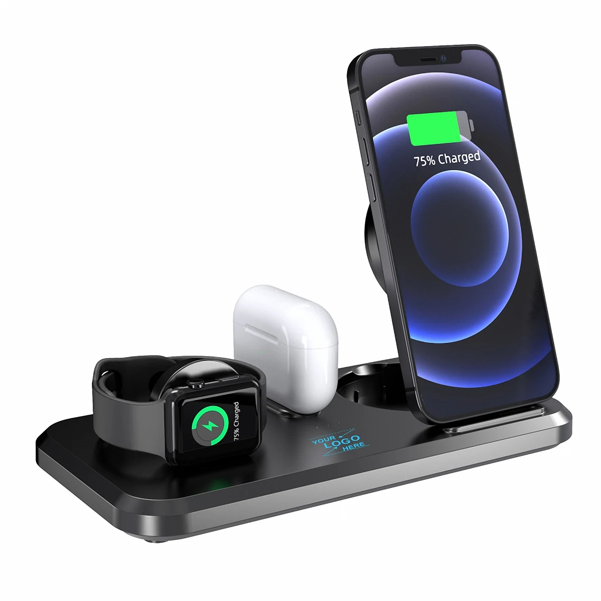 3-in-1 Portable Foldable Charging Station and Stand 1