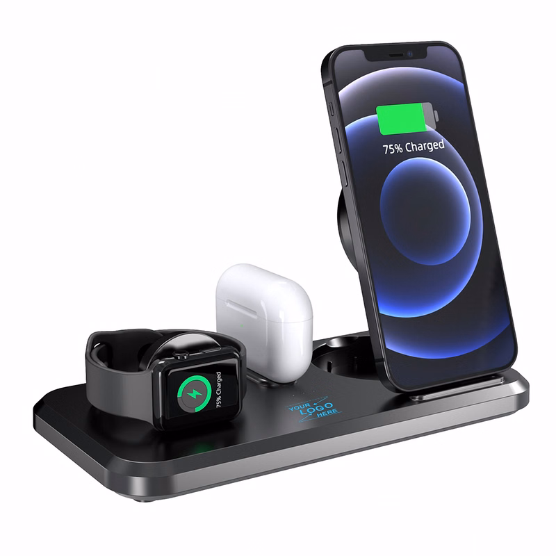 3-in-1 Portable Foldable Charging Station and Stand