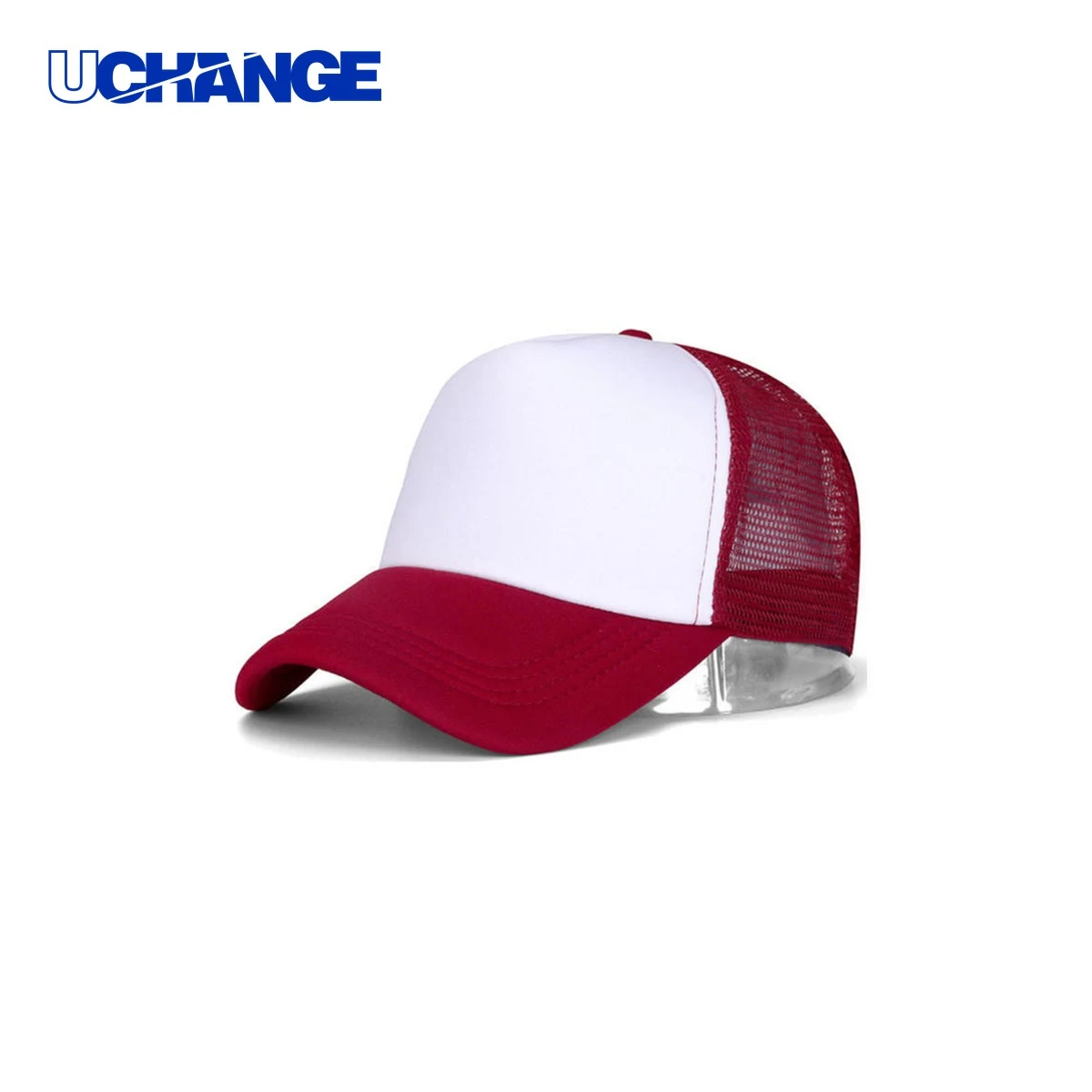 Five Panel Foam Front Trucker Cap Headwear with Mesh Back 1