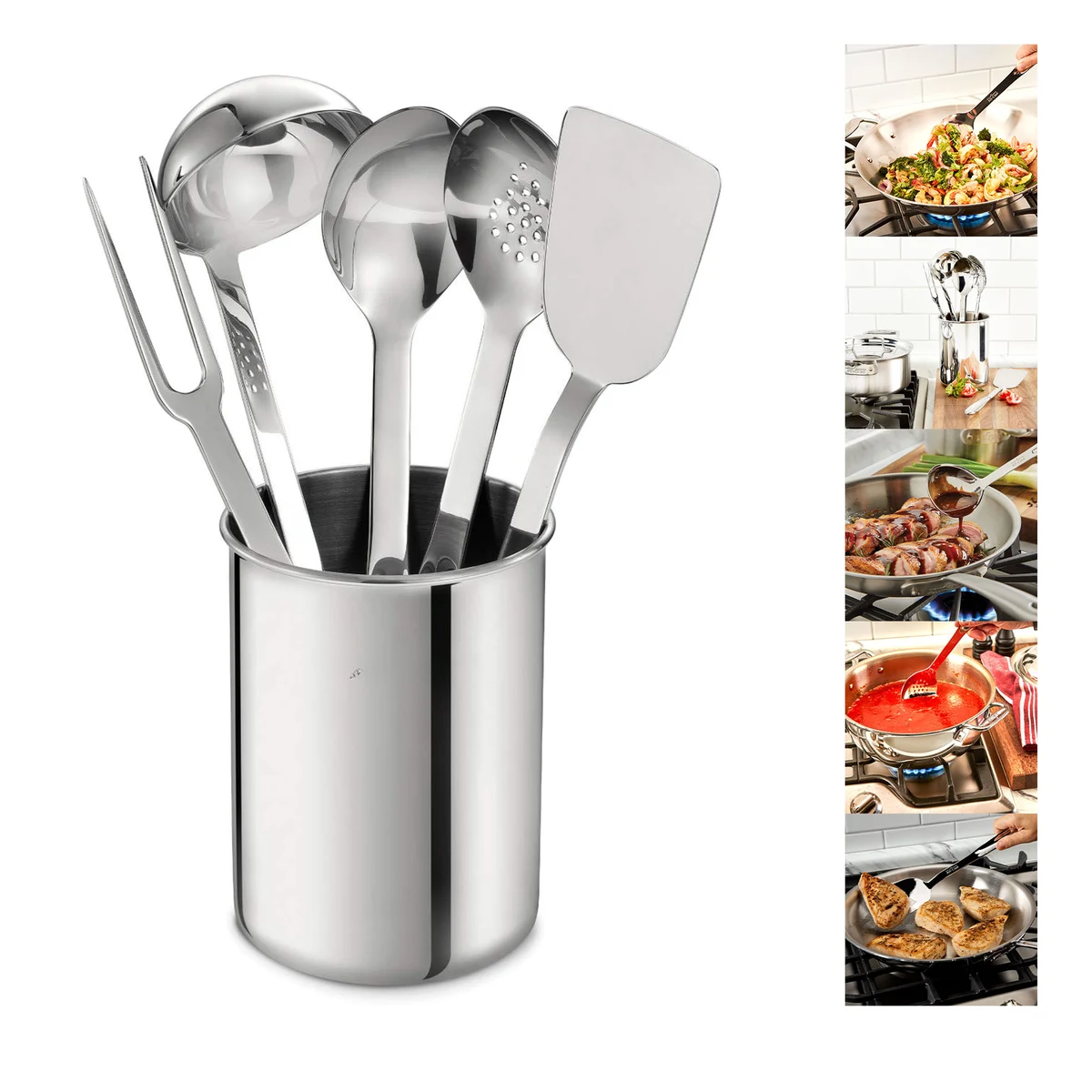 Professional Stainless Steel Kitchen Gadgets and Caddy 1