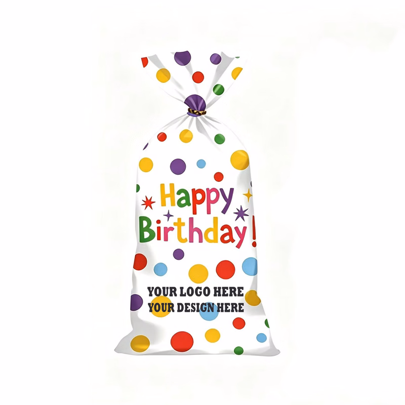 Vibrant Spot Celebration Goodie Pouches For Party Guest Gift