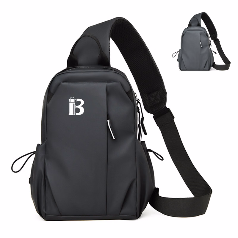 Water-Resistant Nylon Casual Chest Bag