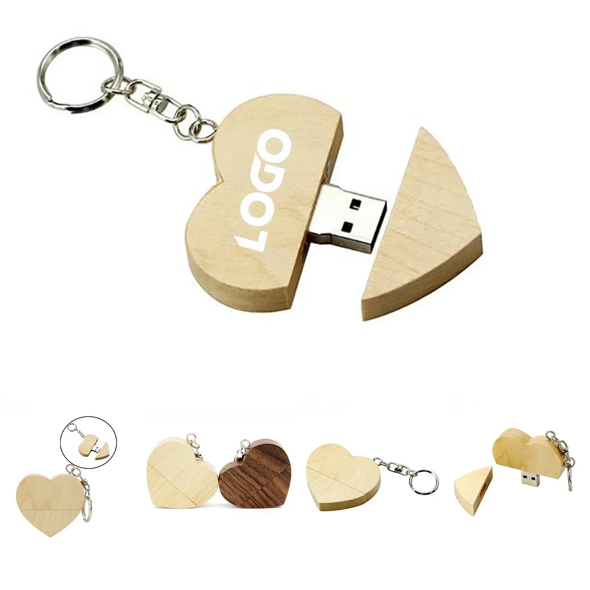 32GB Wood USB 3.0 Flash Drive 1