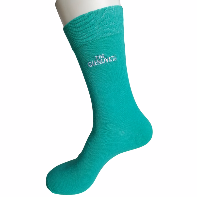 Super-Soft Combed Cotton Embroidered Sock