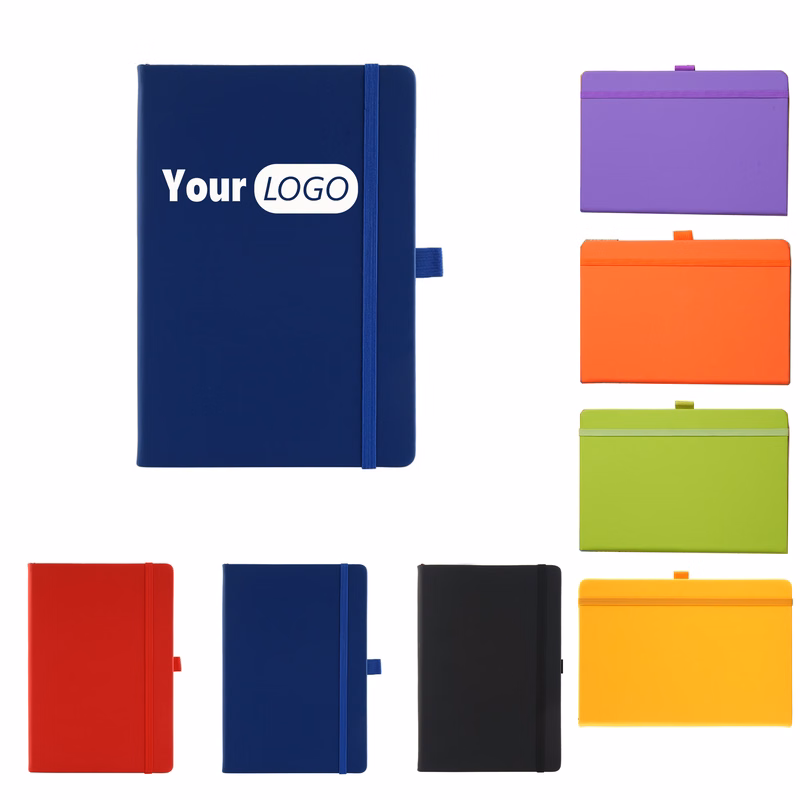 A5 Notebook With Writing Instrument Holder
