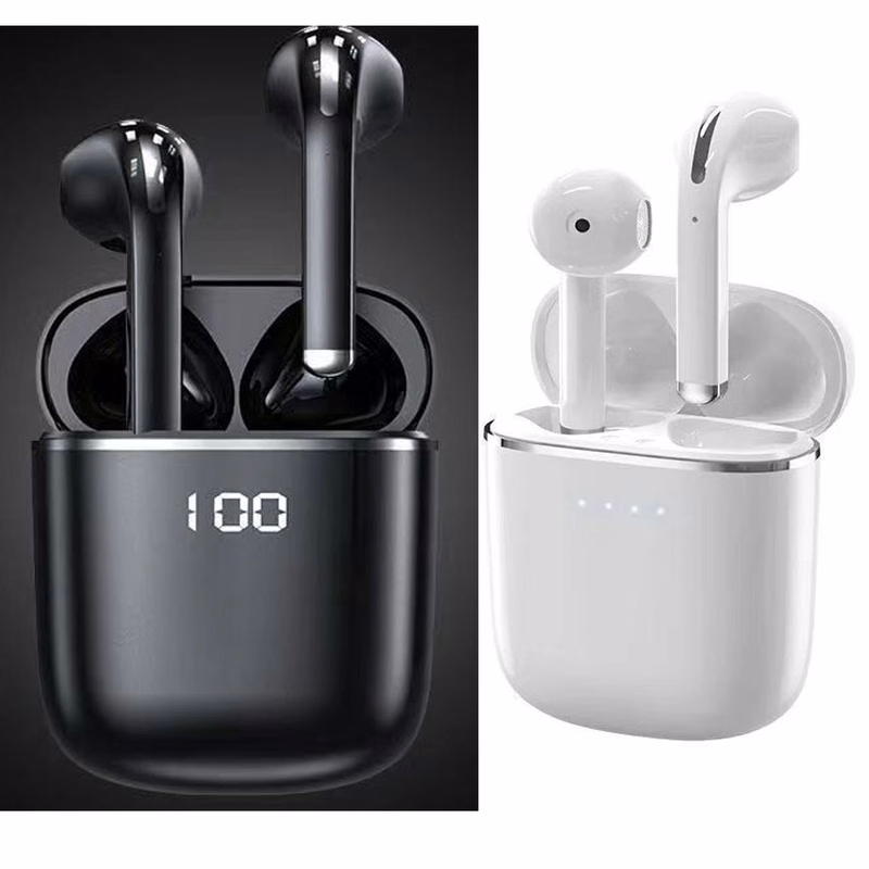 LED Power Display Stereo Earphones