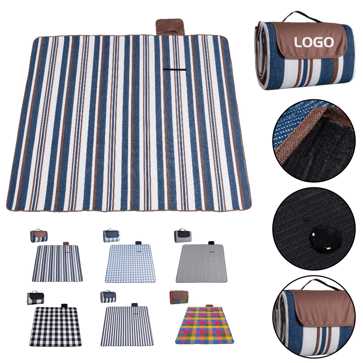 Durable Oxford Waterproof Picnic Blanket 1