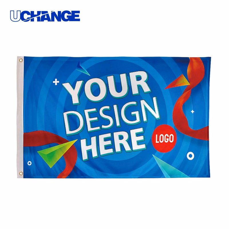 Full Color Printed Flag Banner Five by Three Feet