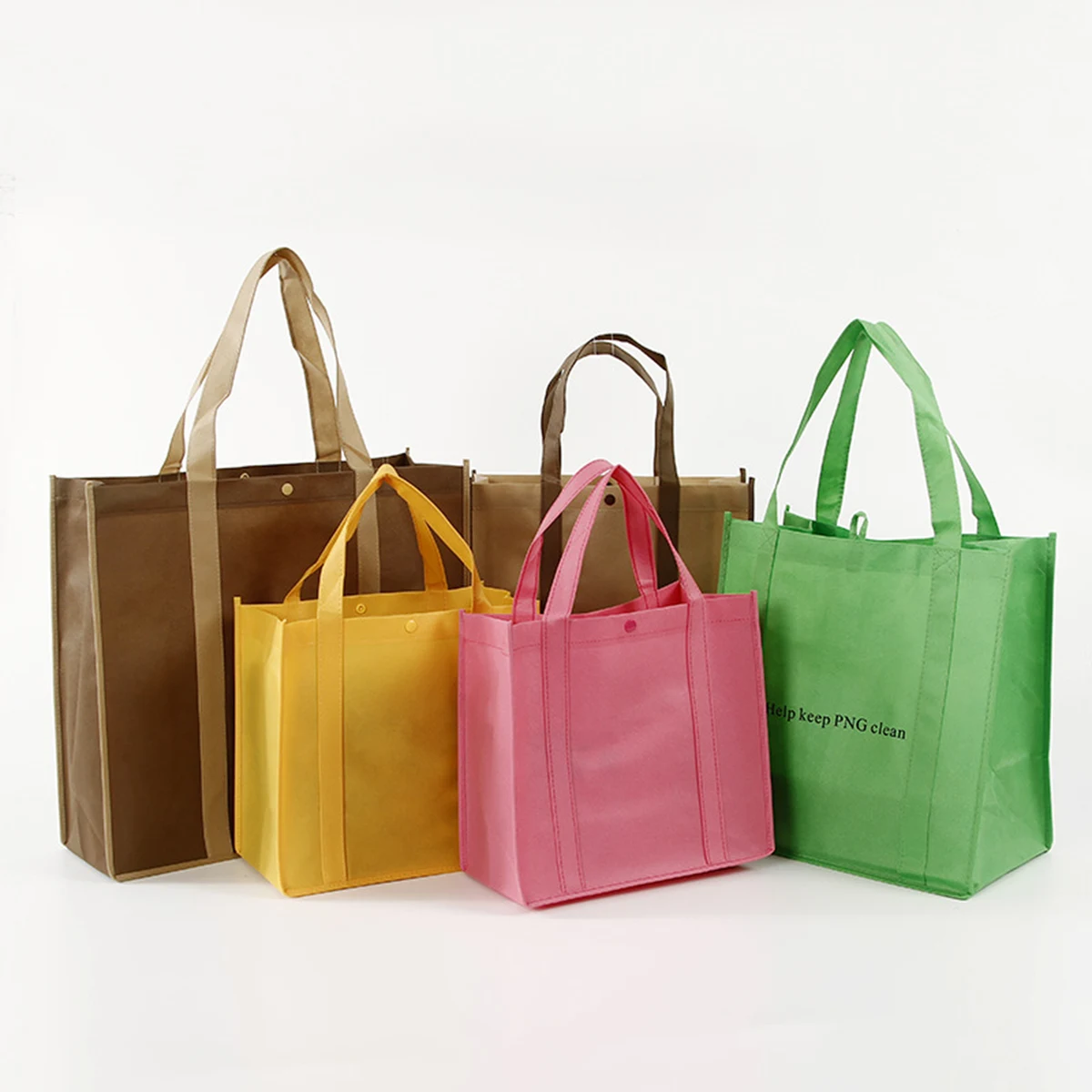 Reusable non-woven fabrics Grocery Bags 1