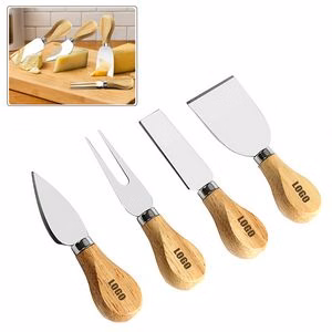 Elegant Cheese Knife Tool Set 4 Piece Collection