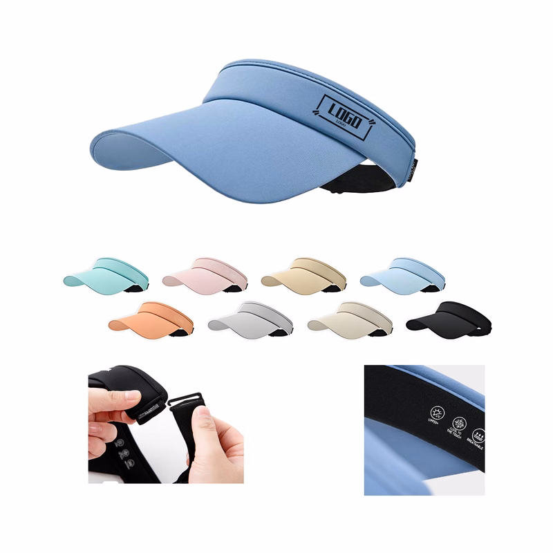 Wide Brim Open Top Sun Visor