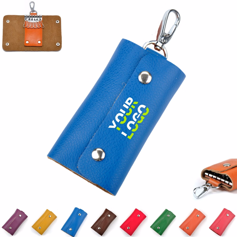 Genuine Leather Key Case Wallet