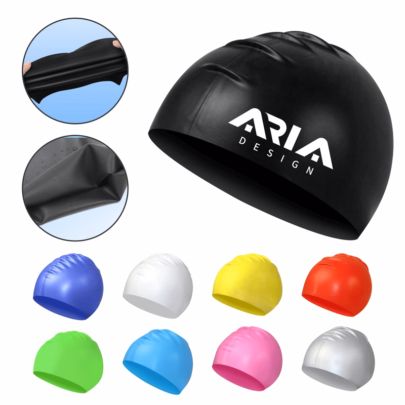 Premium Silicone Swim Cap
