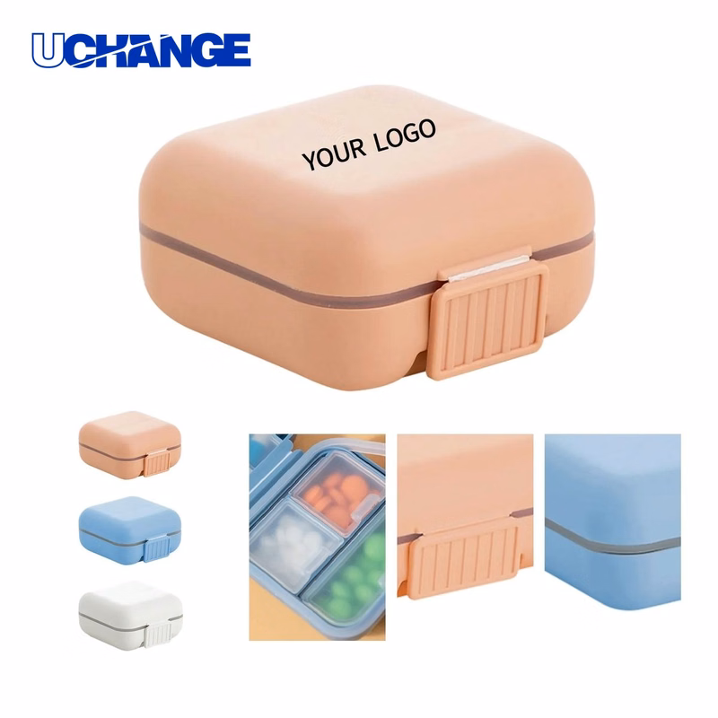 Pill Organizer Case Large with Earphone Case Style Design