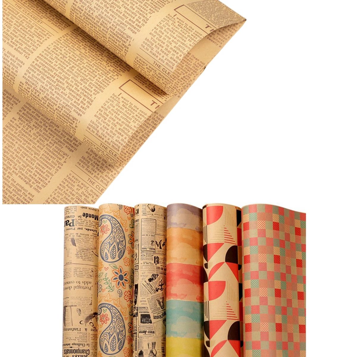 EcoWrap Brown Kraft Packing Paper 1