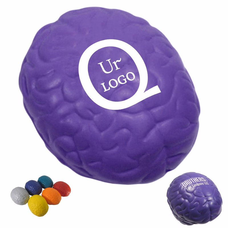Brain Shaped Stress-Relieving Toy Ball