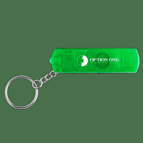 Whistle Keychain Light With Compass 1