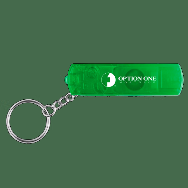 Whistle Keychain Light With Compass