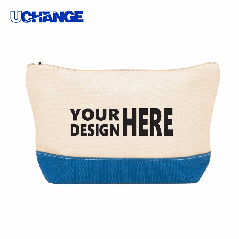 Travel Canvas Cosmetic Bag Organizer for Makeup