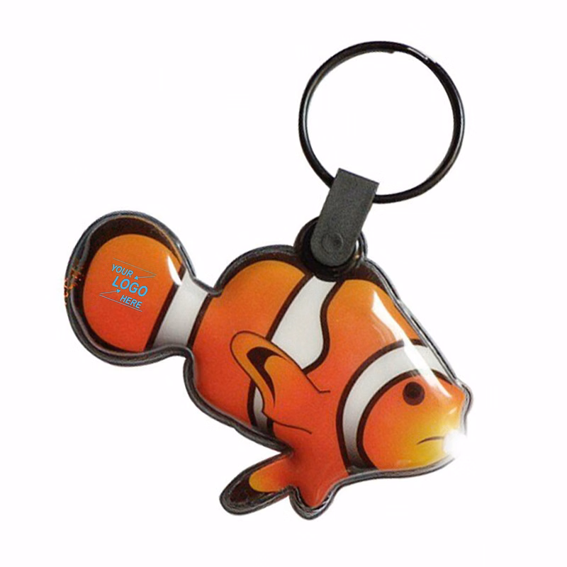 Custom LED Sea Creature Keychain Light