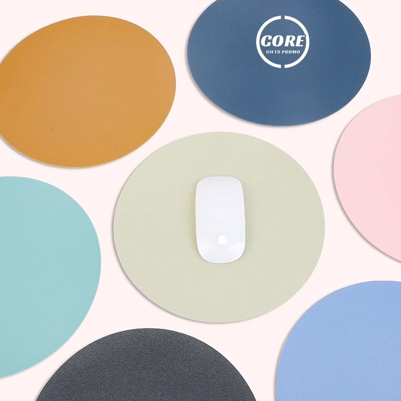 Waterproof Pu Leather Mouse Pad