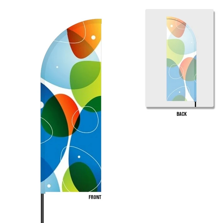 Flex Banner™ Flag Only, Single-Sided 11' Advertising Feather Flag outdoor feather flag 1