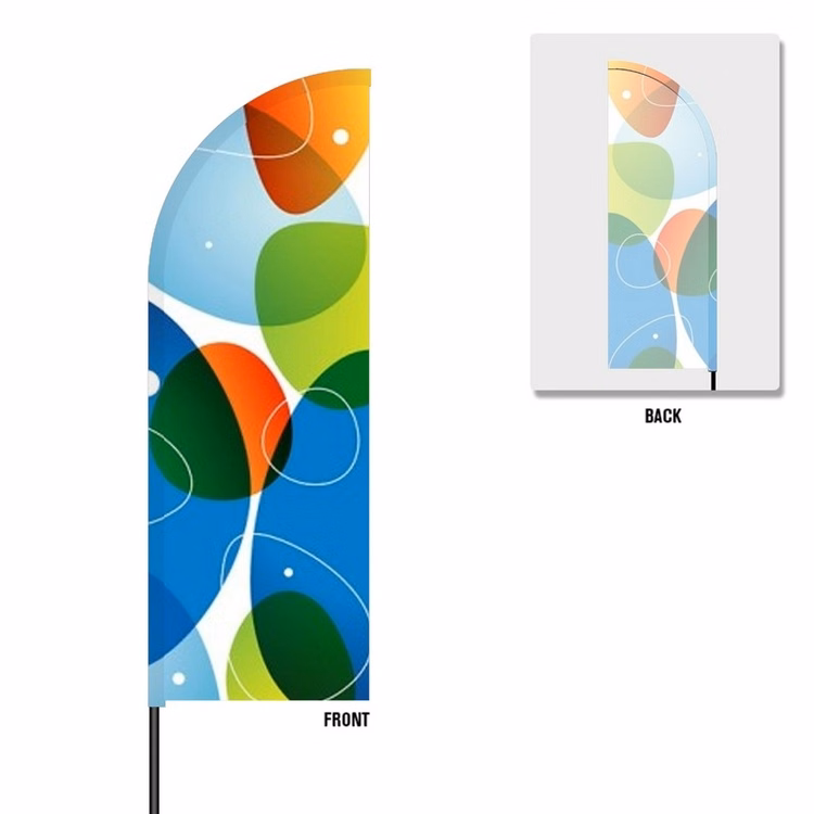 Flex Banner™ Flag Only, Single-Sided 11' Advertising Feather Flag outdoor feather flag