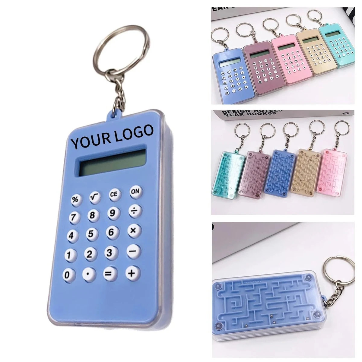 ABS Mini Calculator with Fun Maze Design 1