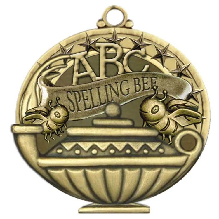 Spelling Bee Academic Performance Medallion (2") 1