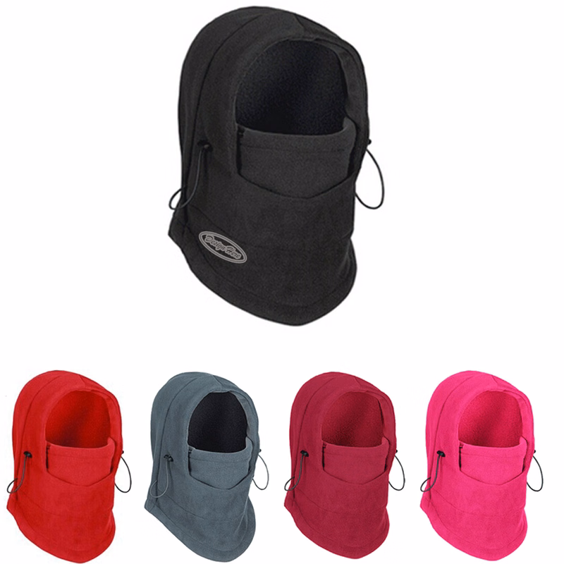 Windproof Ski Mask with Fleece Lining for Winter Protection