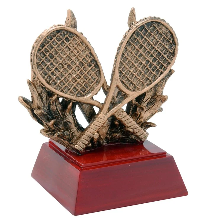 Tennis Resin Sculpture 1