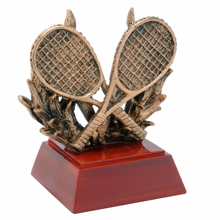Tennis Resin Sculpture