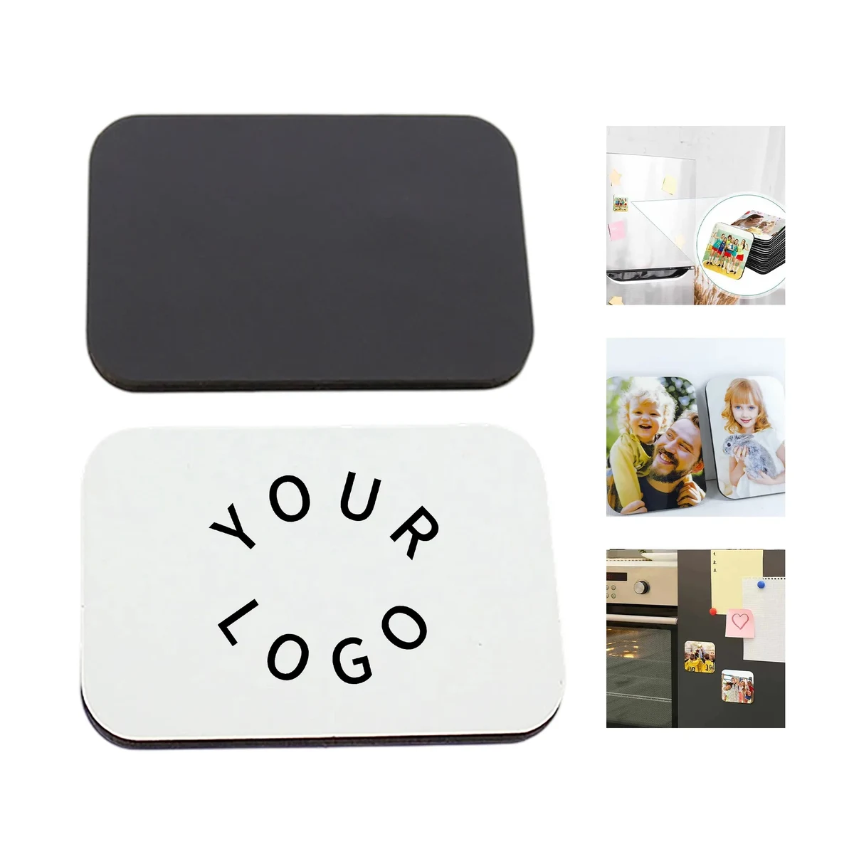 MOQ 50 Magnetic Rectangle Fridge Sticker 1