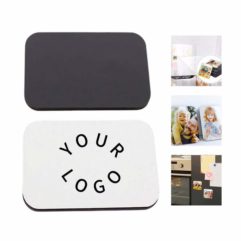 MOQ 50 Magnetic Rectangle Fridge Sticker