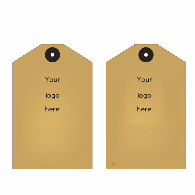 Kraft Gift Marking Hang Tags Price Labels