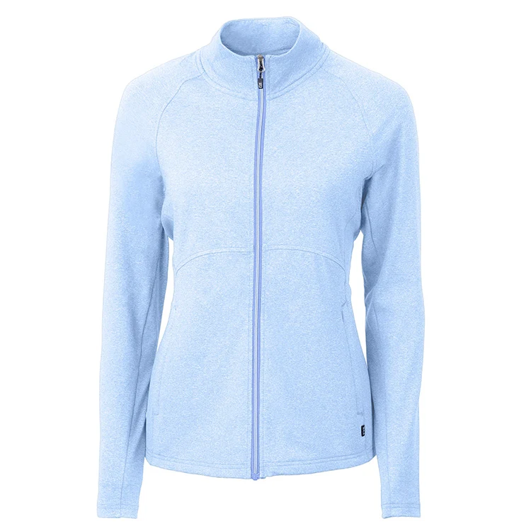 Cutter&Buck Ladies Adapt Eco Knit Heather Recycled Pullover 1