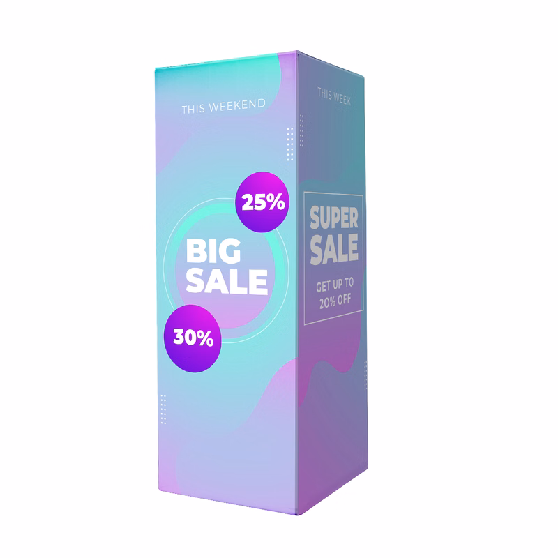 Pop-Up Tower Display - 36"x36"x94"h