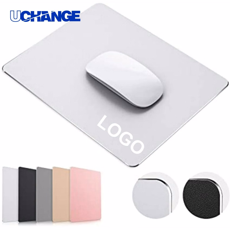 Single-Sided Leather Mouse Pad for Executive Desks & Corporate Gifts