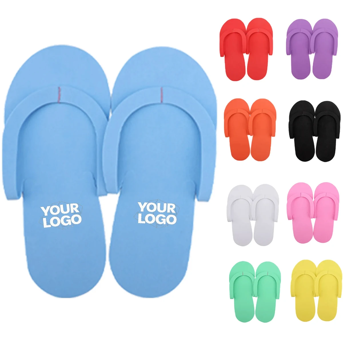 Disposable Spa Foam Slippers 1