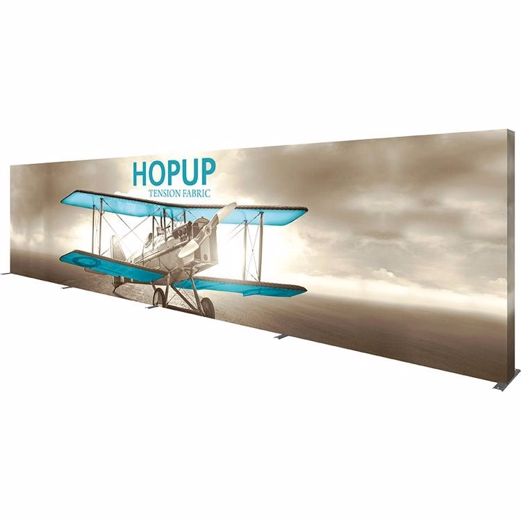 Hopup 30ft Full Height Straight Display Full Fitted Graphic