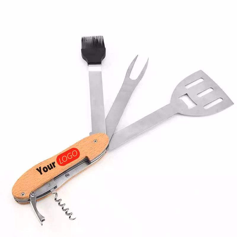 5-in-1 BBQ Multi-Tool Grilling Outdoor Foldable Portable