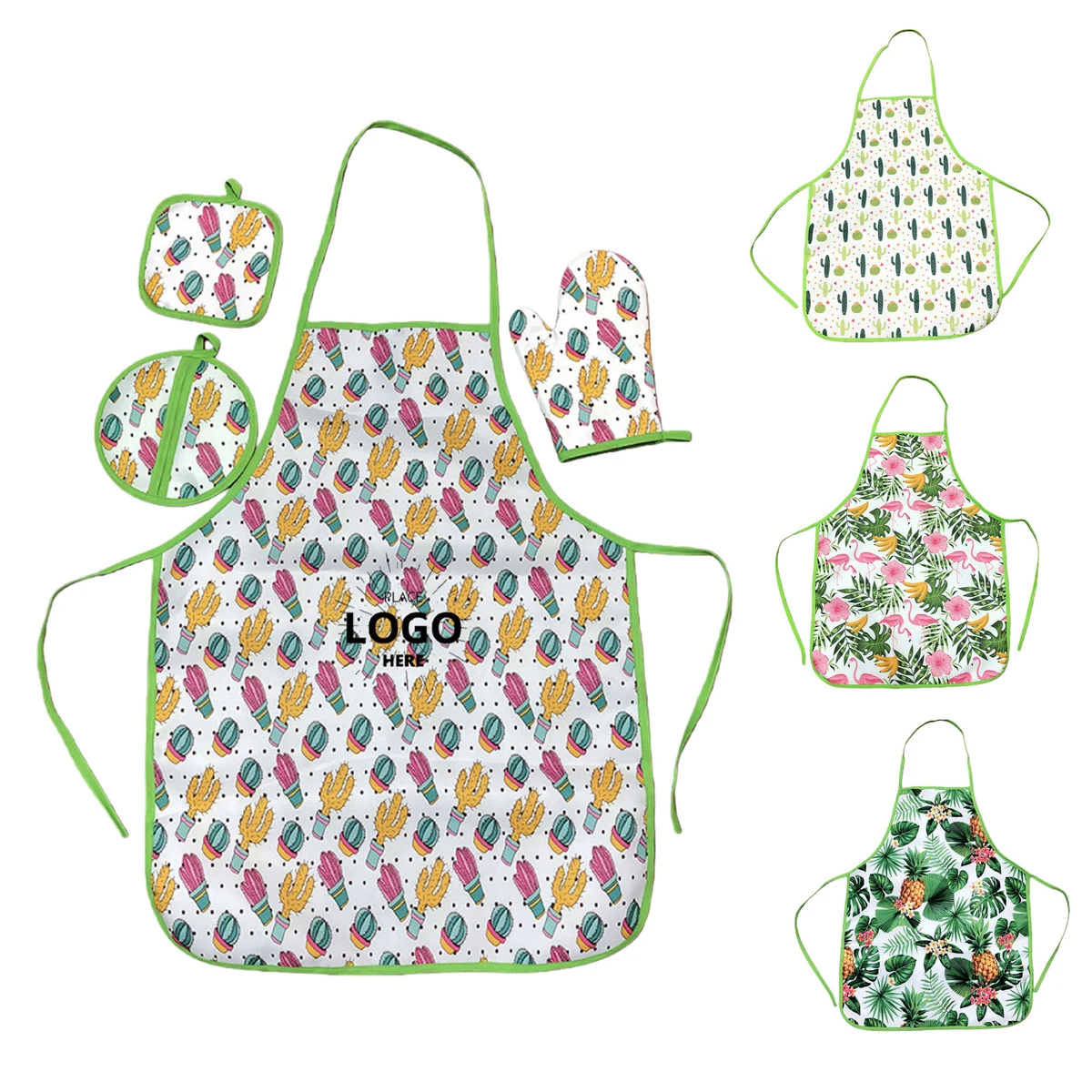 Bib Apron Home Kitchen Set 1