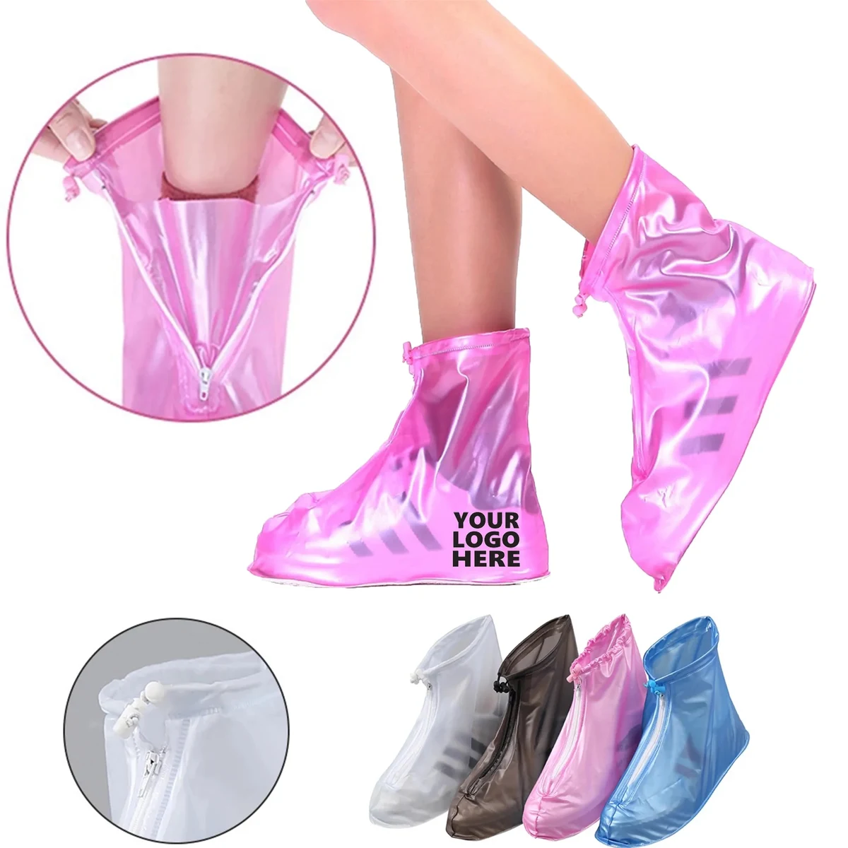 Anti-Lip Thickened Waterproof Shoe Cover 1
