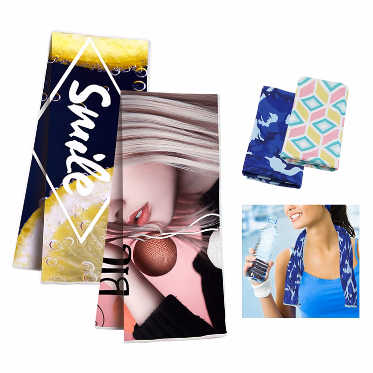 Free Shipping Full Color Cooling Towel