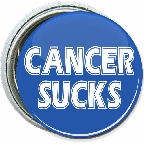 Cancer Sucks, Awareness Button