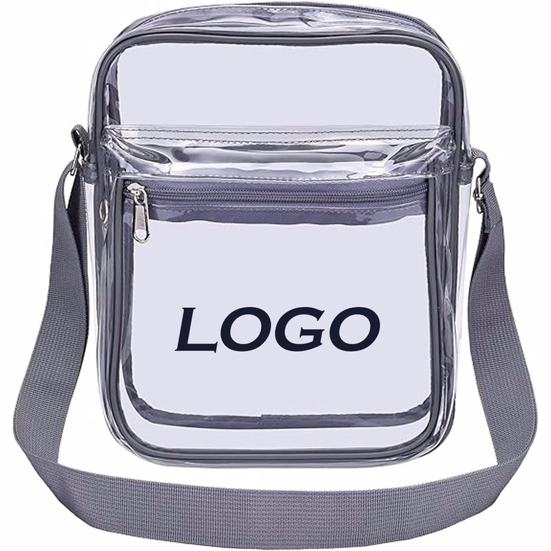 Stadium Events Clear Messenger Bag