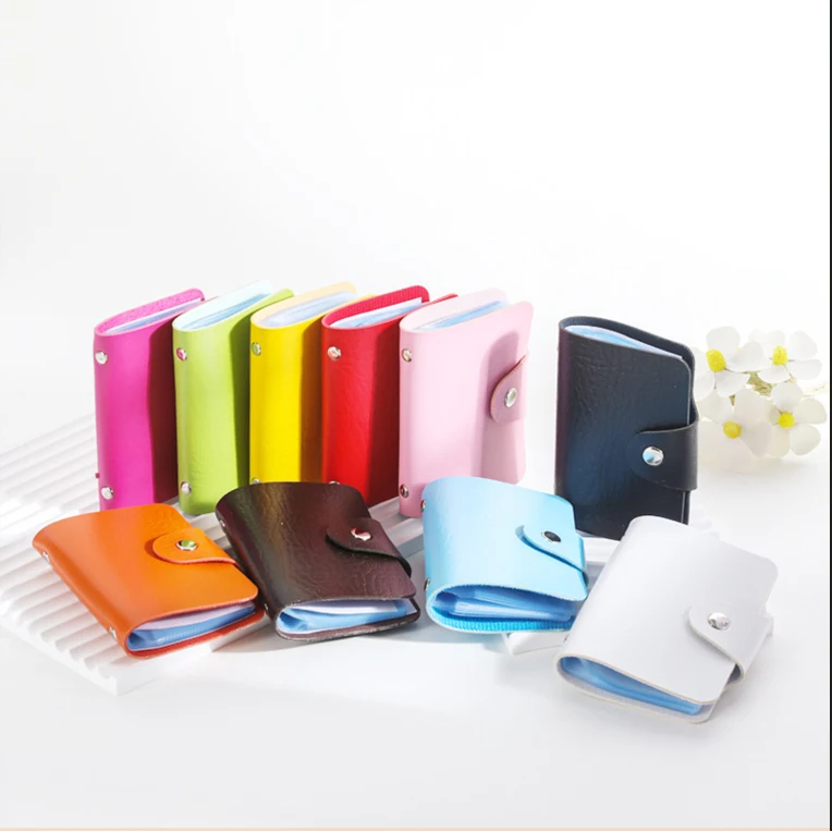 PU Leather Credit Card Cover ID Holder 1