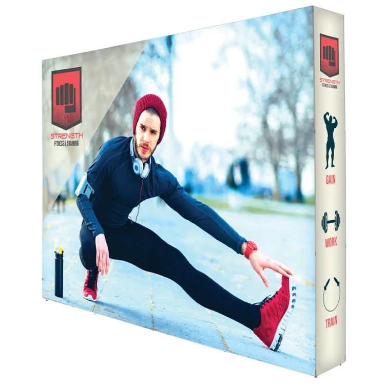 Locus Light Wall Display Backlit 10 ft.x 7.5 ft. Double Sided 1